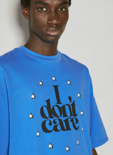 UNDERCOVER I Don't Care T-Shirt Blue und0153009