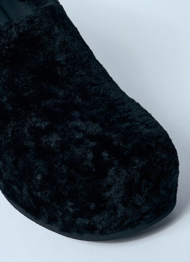 Dries Van Noten Sherpa Clogs Black dvn0158028