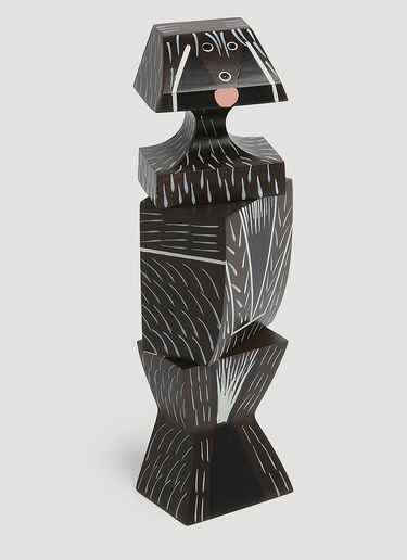 Vitra Dog Wooden Doll Black wps0644764