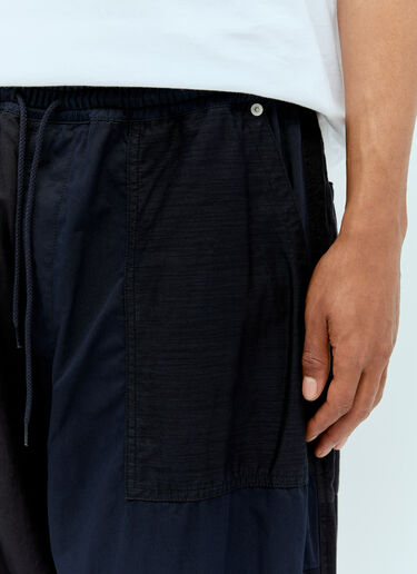 Comme des Garçons Homme 拼接运动裤  藏蓝色 cdh0156011