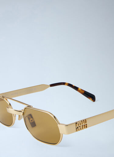 Miu Miu 0MU B52S Sunglasses Gold lmu0364008