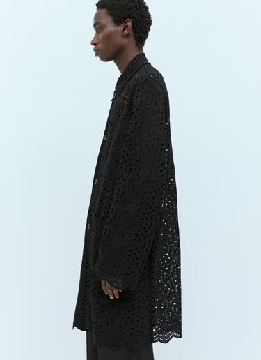 Dries Van Noten Rankin Lace Coat Black dvn0154002