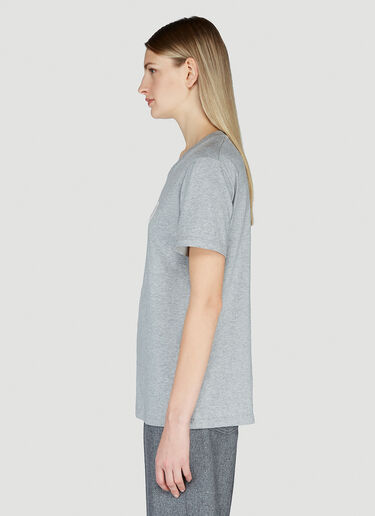 Moncler Cotton T-Shirt Grey mon0241027