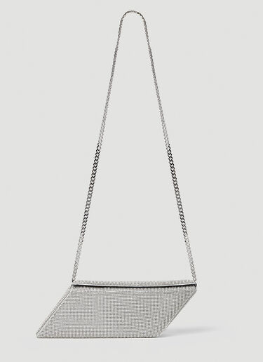 KARA Parallelogram Shoulder Bag Silver kar0252010