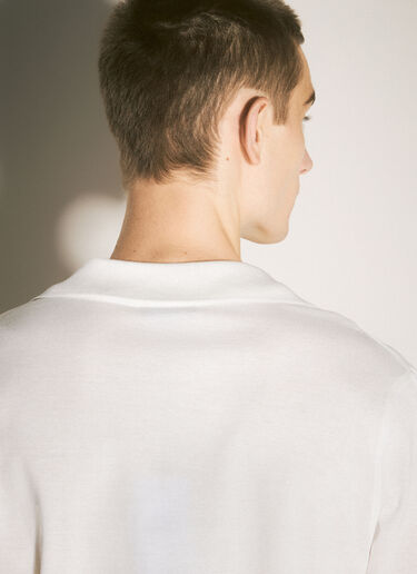 Mugler 穿孔 Polo 衫 白色 mug0158008