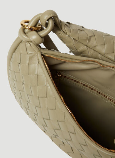 Bottega Veneta Gemelli Medium Shoulder Bag Beige bov0254050