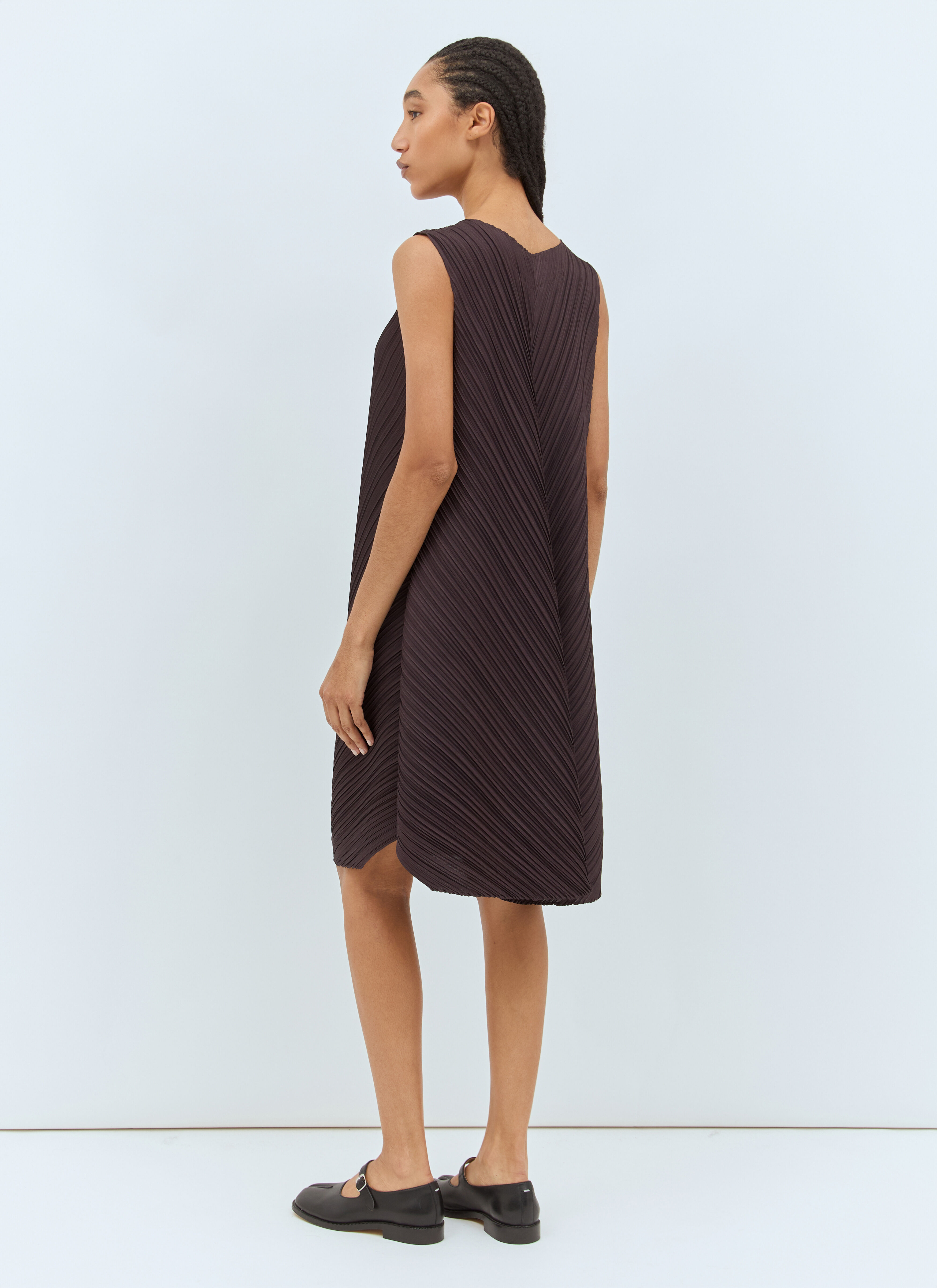 Pleats please midi dress store