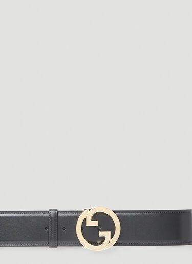 Gucci GG Buckle Belt Black guc0253160