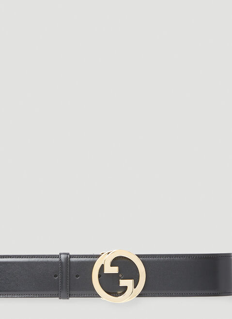 Vivienne Westwood GG 버클 벨트 블랙 vvw0254030