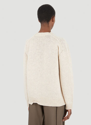 Acne Studios Relaxed Sweater Cream acn0246017