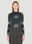 Eckhaus Latta Lapped Baby Top Brown eck0351003