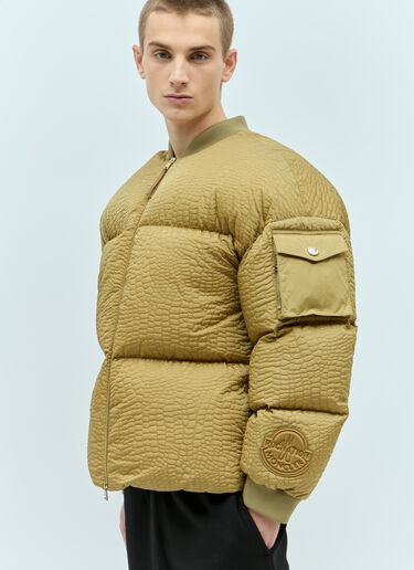 Moncler x Roc Nation designed by Jay-Z Centaurus 飞行员夹克 绿色 mrn0156004