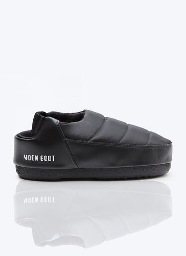 Moon Boot 凉鞋带穆勒鞋 黑色 mnb0354012