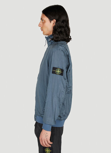 Stone Island Logo Patch Jacket Blue sto0152014