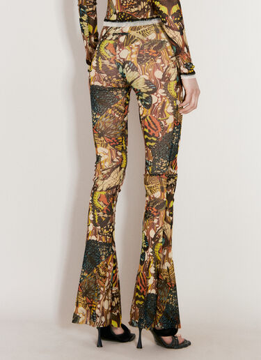 Jean Paul Gaultier Butterfly Mesh Pants Multicolour jpg0256004