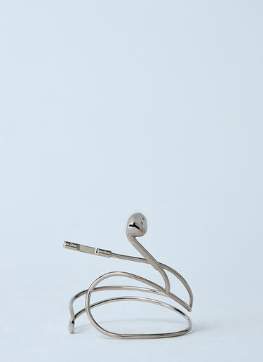 Coperni Headphone Bracelet Silver cpn0252016