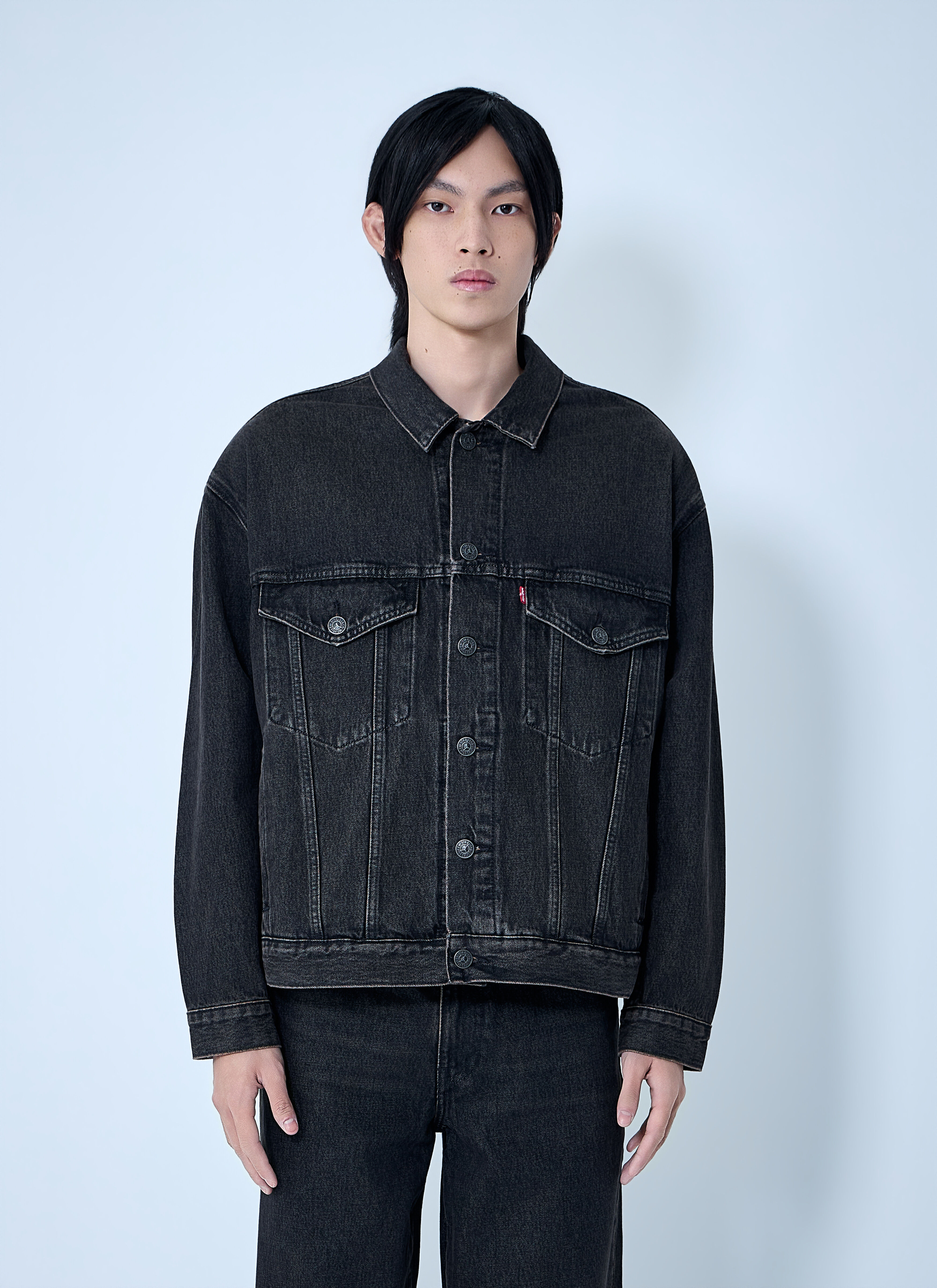 Levi's x Jordan Men's' Type III Trucker Jacket in Black | LN-CC®