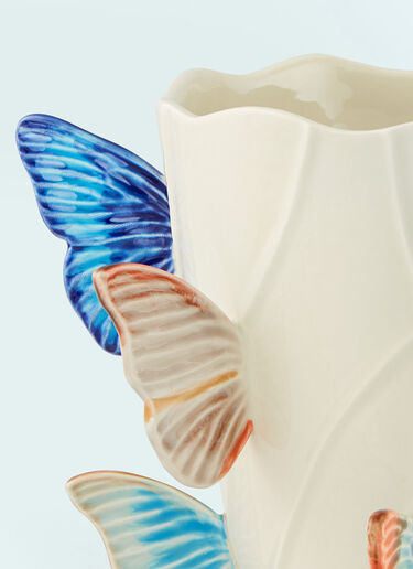Bordallo Pinheiro Cloudy Butterflies Small Vase Cream wps0691198