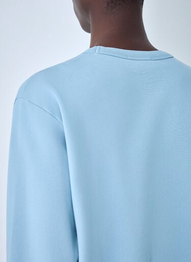 Stone Island Cotton Jersey Sweatshirt Blue sto0164080