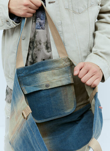 Denim Tote Bag Acne Studios Denim Tote Bag Blue acn0353010