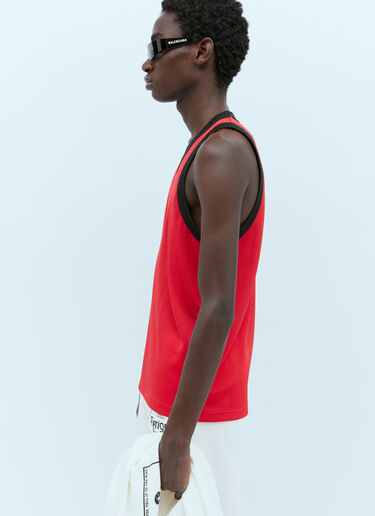 Wales Bonner Diop Tank Top Red wbn0154009