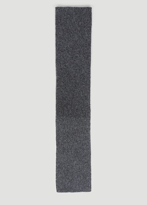 Acne Studios Soft Knit Scarf Grey acn0158026