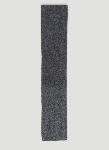 Dries Van Noten Soft Knit Scarf Grey dvn0154036