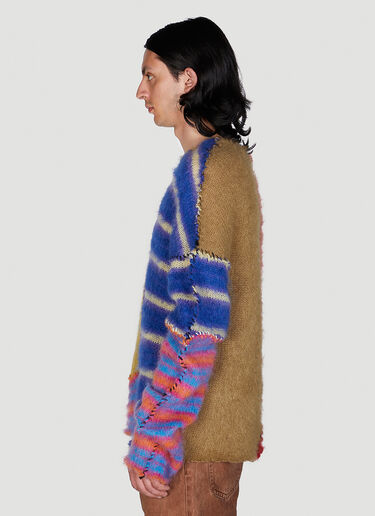 Marni Patchwork Knit Sweater Multicolour mni0150016