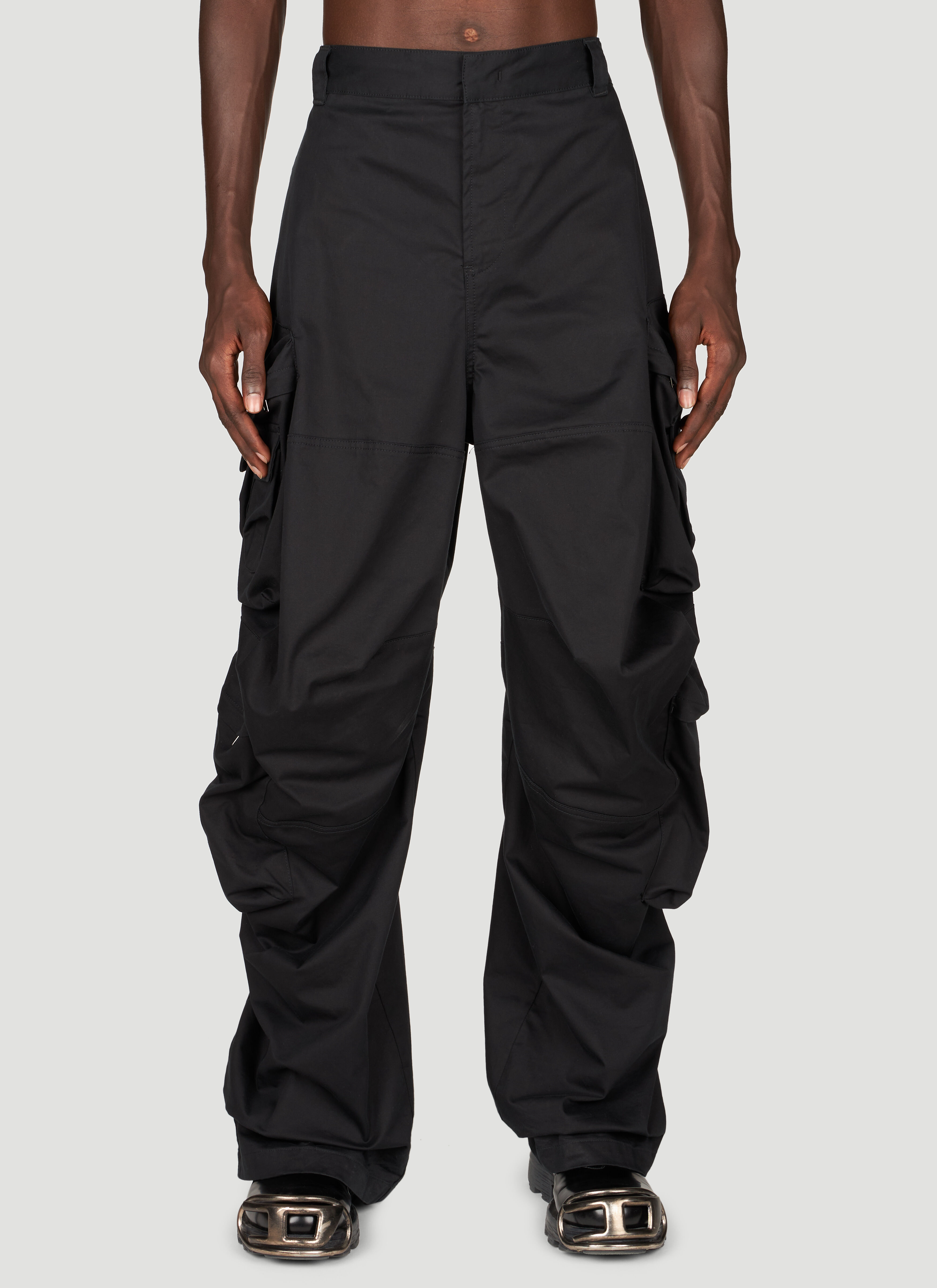 Aaron Esh P-Huges Cargo Pants Black ash0154008