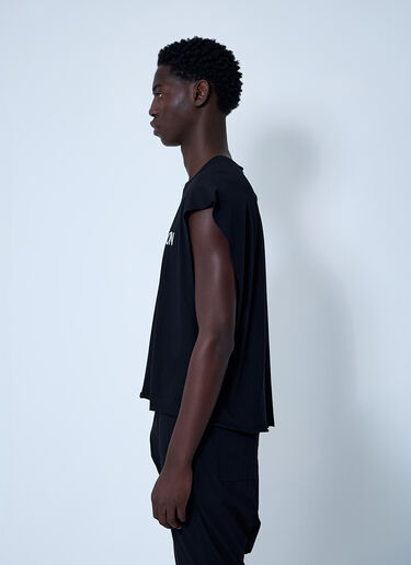 Rick Owens x Champion Logo Motif T-Shirt Black roc0161002