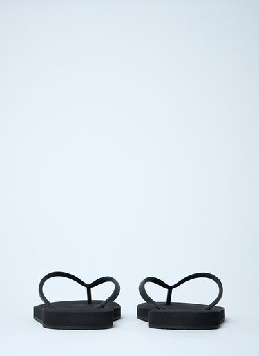 Logo Motif Flip Flops Balenciaga Logo Motif Flip Flops Black bal0261016