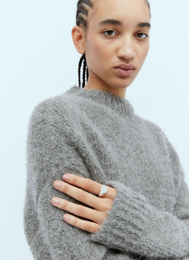 Kay Satin Signet Ring Tom Wood Kay Satin Signet Ring Silver tmw0353018