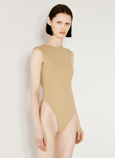 Entire Studios Sleeveless Bodysuit Beige ent0255022