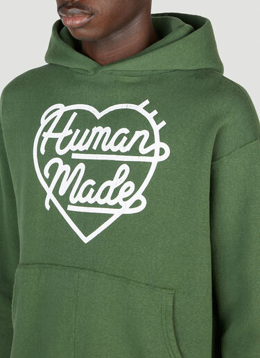 Human Made Tsuriami 连帽运动衫 绿色 hmd0152009