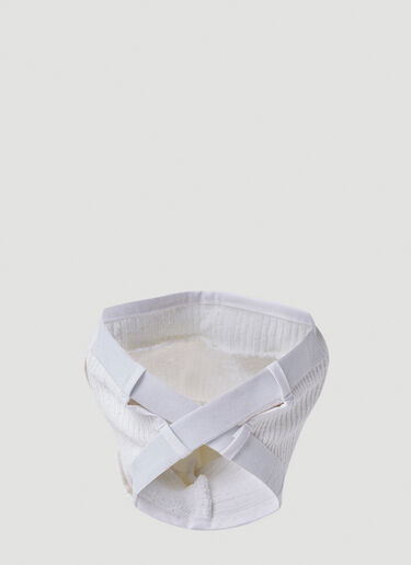 Walter Van Beirendonck Jock Mask White wlt0152021