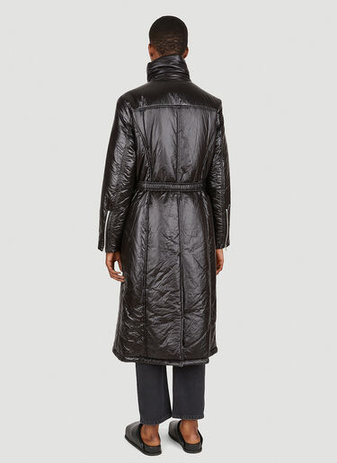 TheOpen Product Belted Shell Coat Black top0249016