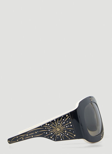 Gucci Oversize Square Frame Sunglasses Black guc0247358