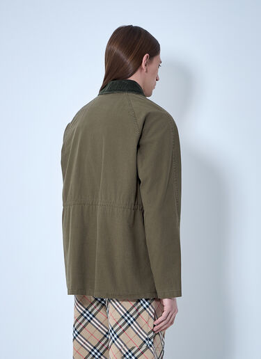 Burberry Cotton Field Jacket Black bur0159011