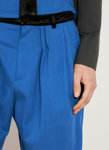 Kiko Kostadinov Ugo Side Pants Blue kko0156002