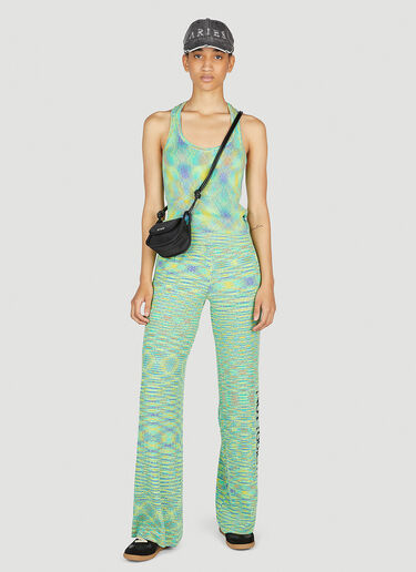 No Problemo Space Dye Knit Pants Aries No Problemo Space Dye Knit Pants Green ari0252010