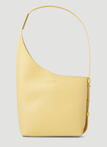 Aesther Ekme Demi Lune Shoulder Bag Yellow aes0247010