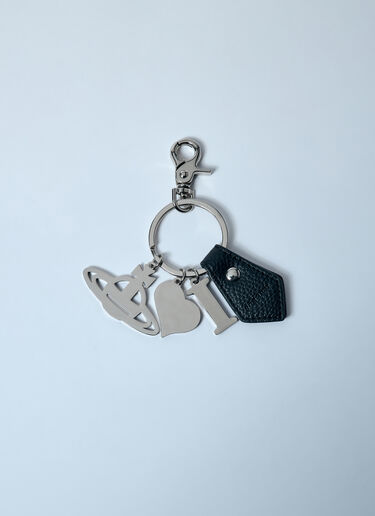 Vivienne Westwood I Love Orb Keyring Black vvw0159023