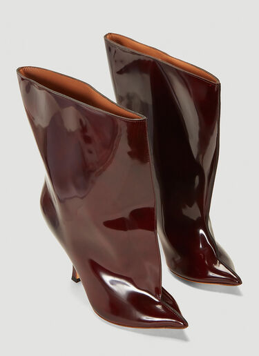 Tubular Ankle Boots Y/Project Tubular Ankle Boots Red ypr0241013