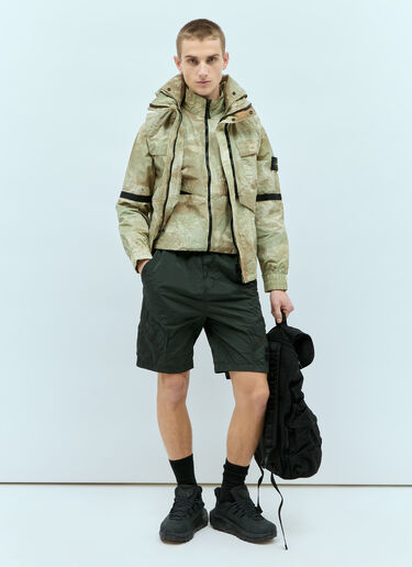 Logo Patch Shorts Stone Island Logo Patch Shorts Green sto0156059