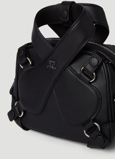 Courrèges Loop Handbag Black cou0250012