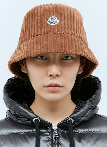 Moncler 코듀로이 버킷 햇 카멜 mon0258037