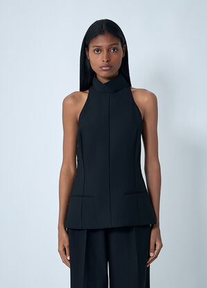 The Row Corine Top Black row0262004