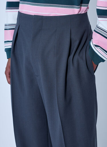 Lacoste 直筒合身剪 裁提花裤 蓝色 lac0166009