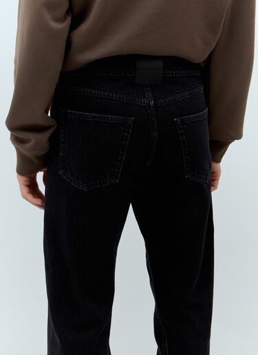 Lanvin 扭纹牛仔裤 黑色 lnv0157003