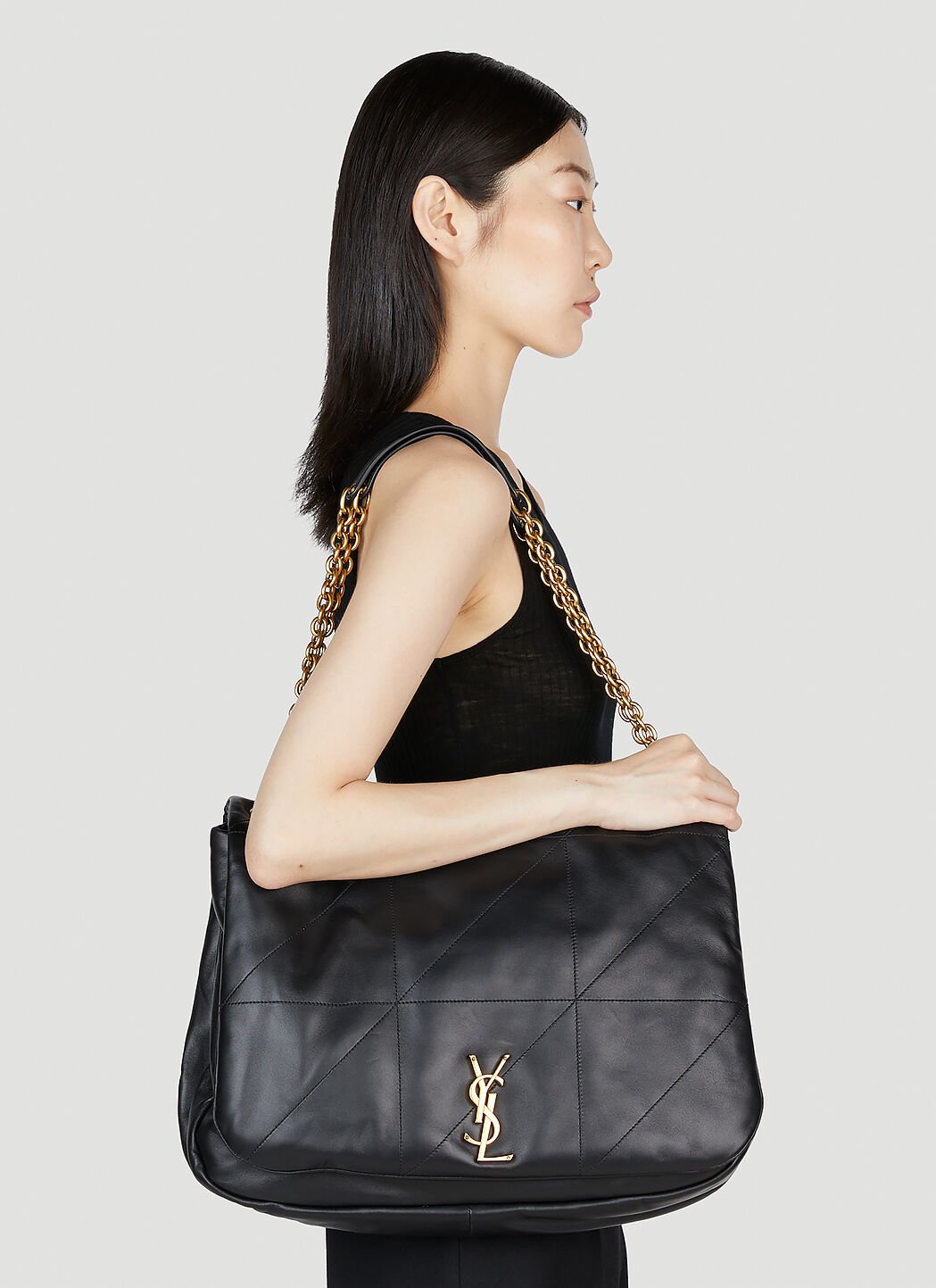 Saint Laurent Women s Jamie 4.3 Shoulder Bag in Black LN CC
